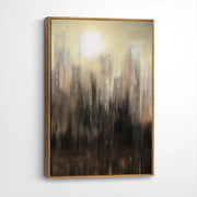 framed-canvas-brown-walnut