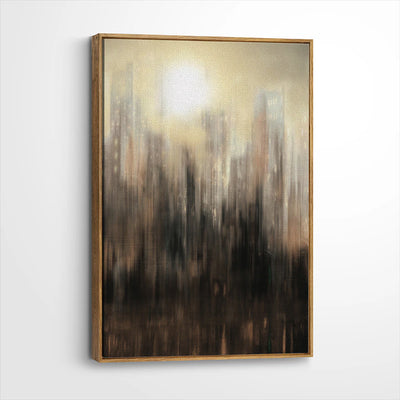 framed-canvas-brown-walnut