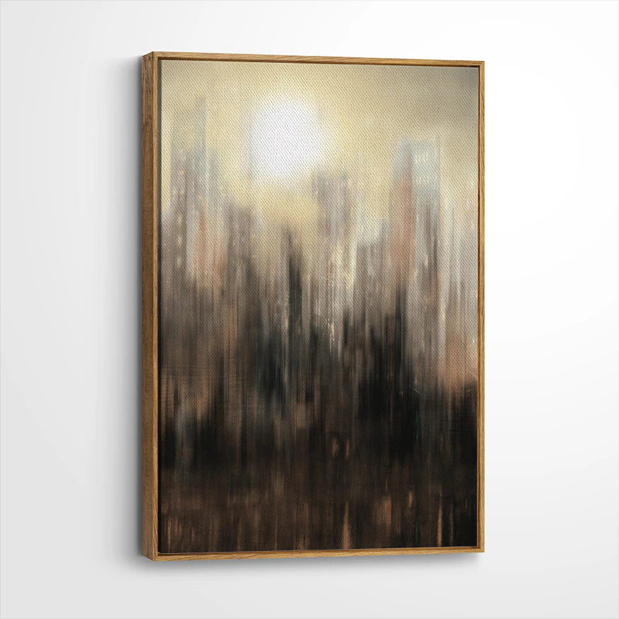 framed-canvas-brown-walnut