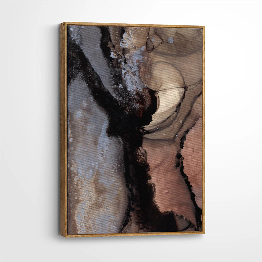 framed-canvas-brown-walnut