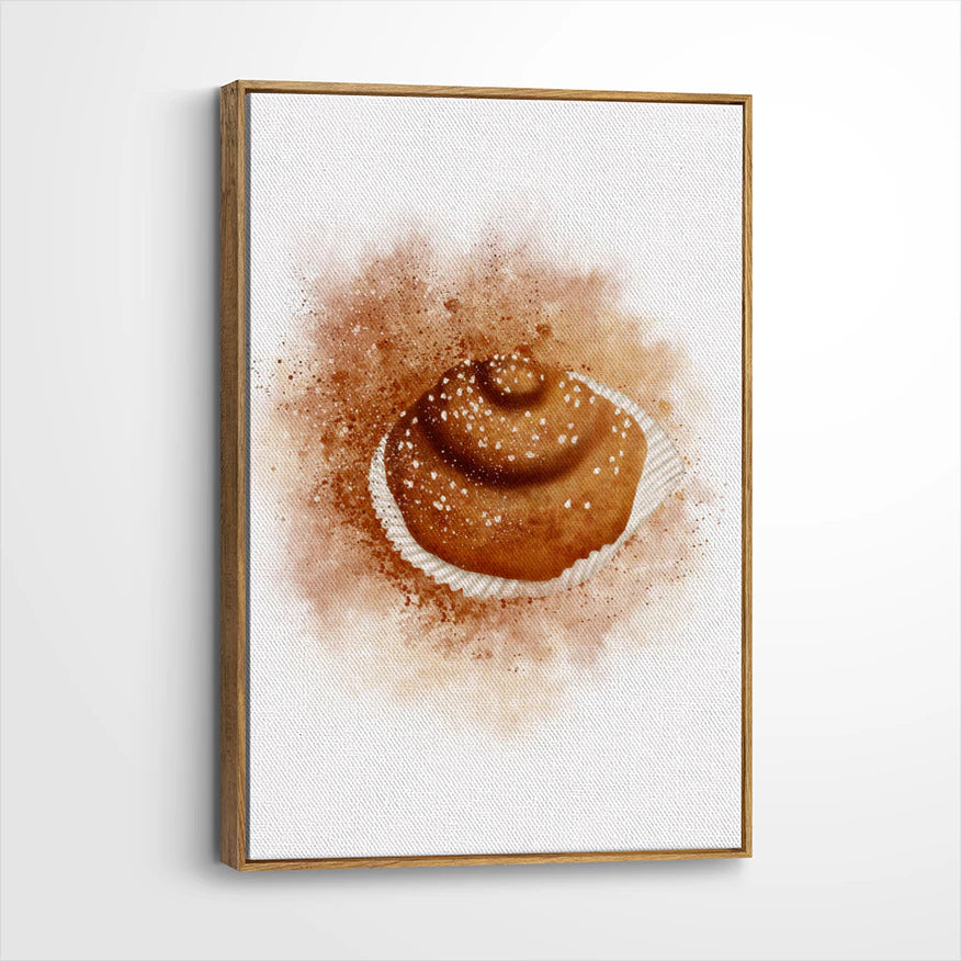 framed-canvas-brown-walnut