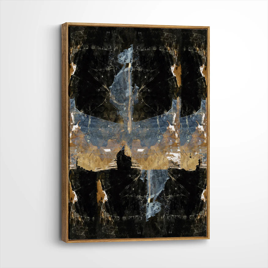 framed-canvas-brown-walnut