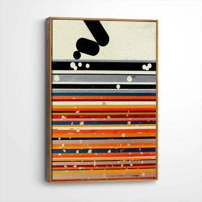 framed-canvas-brown-walnut