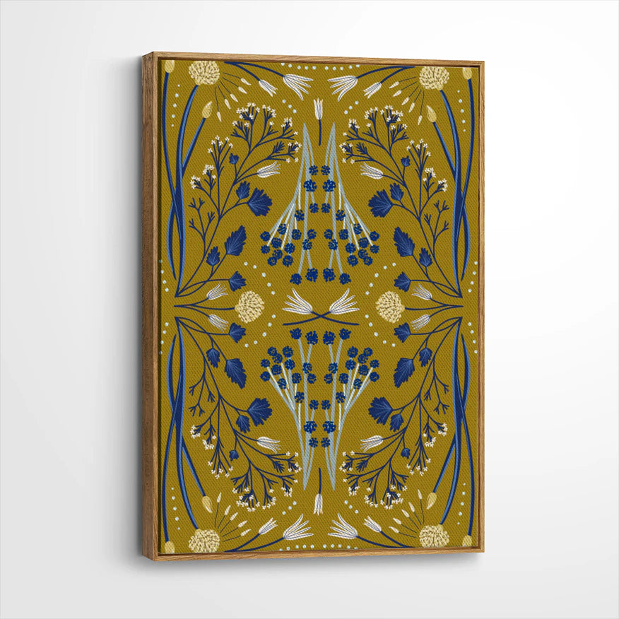 framed-canvas-brown-walnut