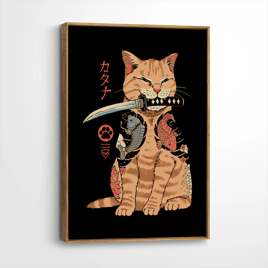 framed-canvas-brown-walnut