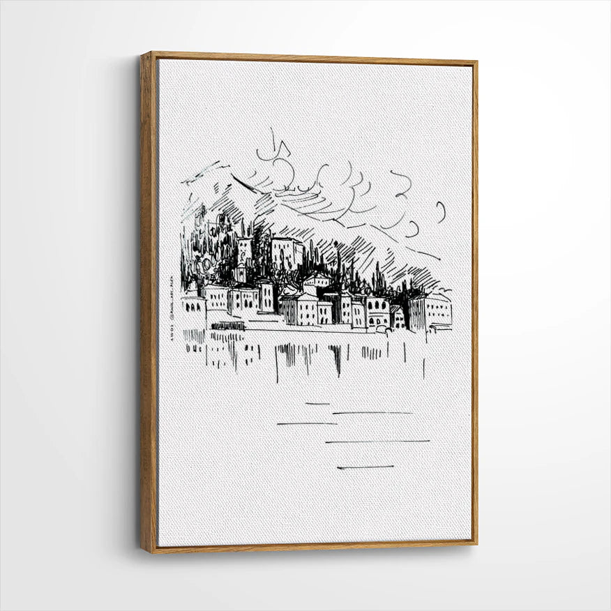 framed-canvas-brown-walnut