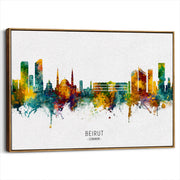 framed-canvas-brown-walnut