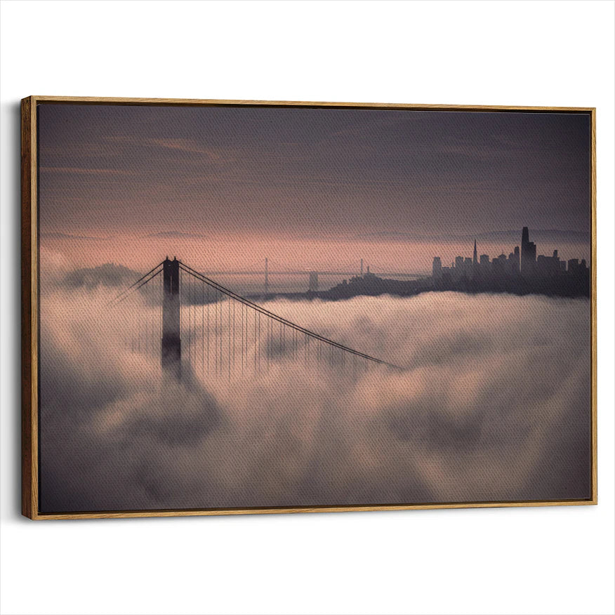 framed-canvas-brown-walnut