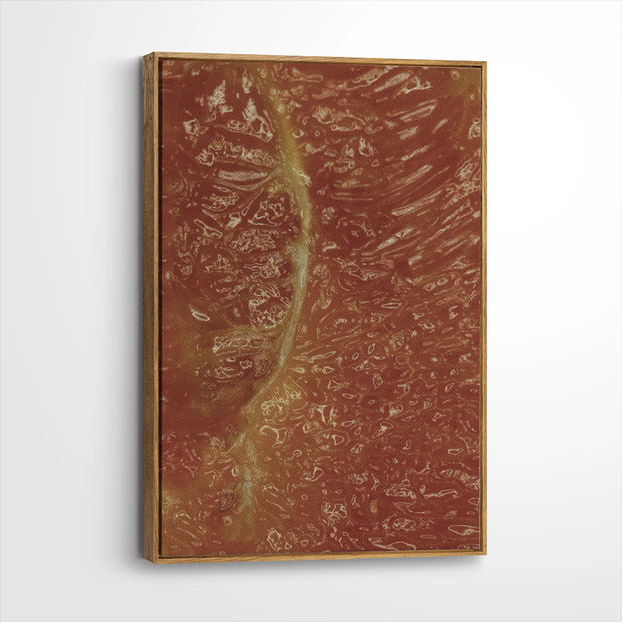 framed-canvas-brown-walnut