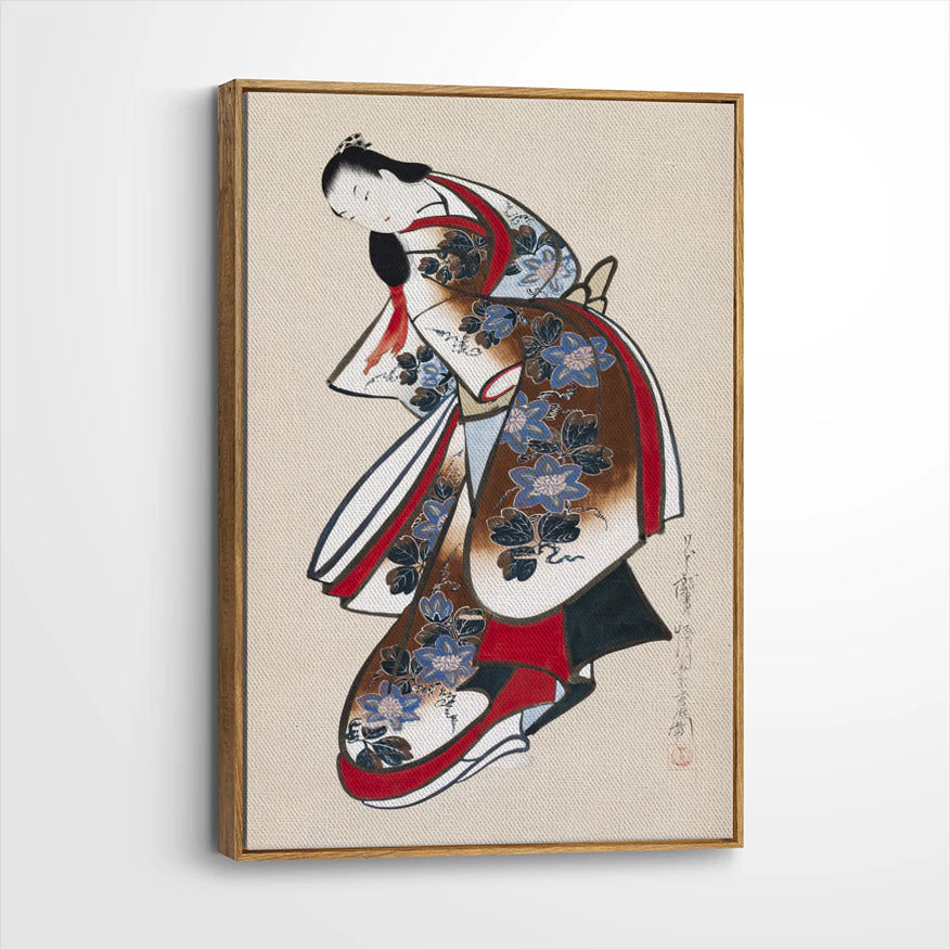 framed-canvas-brown-walnut