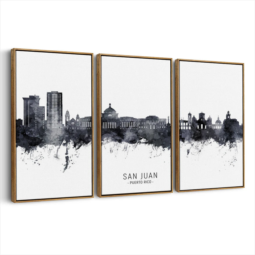 3-framed-canvas-brown-walnut