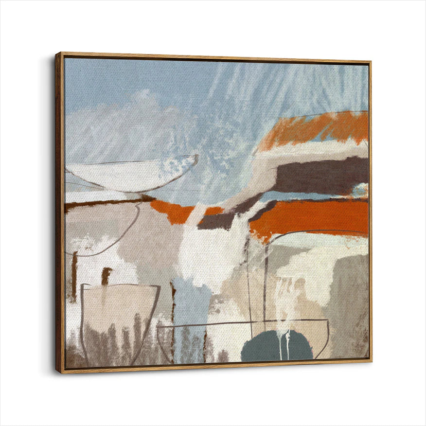 framed-canvas-brown-walnut