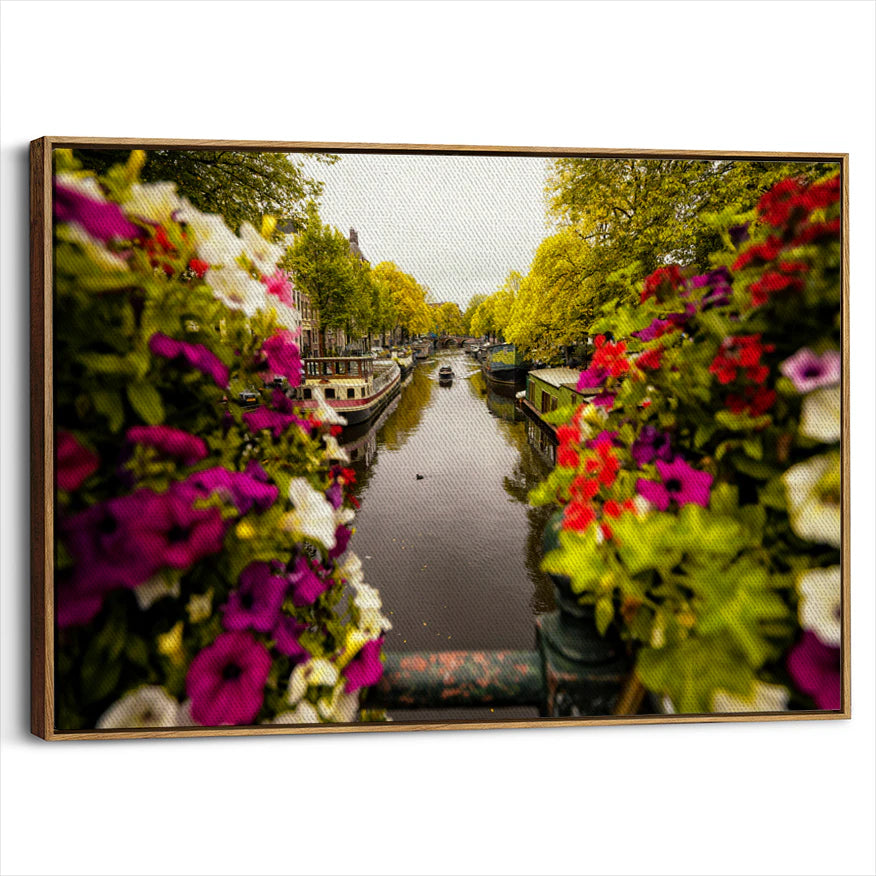 framed-canvas-brown-walnut
