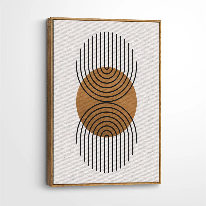 framed-canvas-brown-walnut