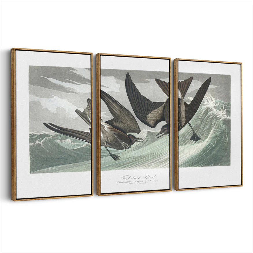 3-framed-canvas-brown-walnut