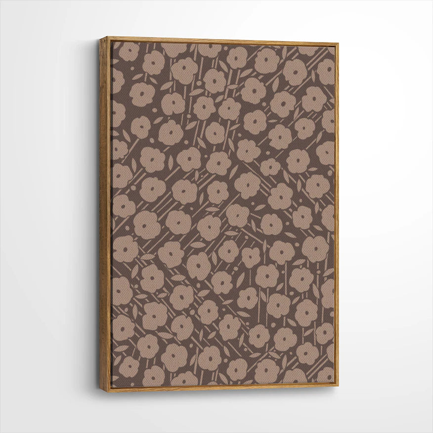 framed-canvas-brown-walnut