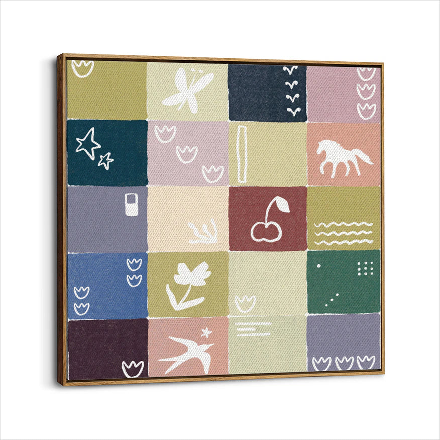 framed-canvas-brown-walnut
