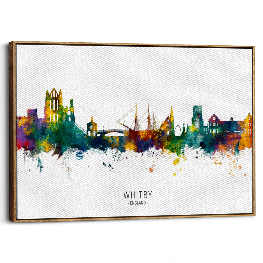 framed-canvas-brown-walnut