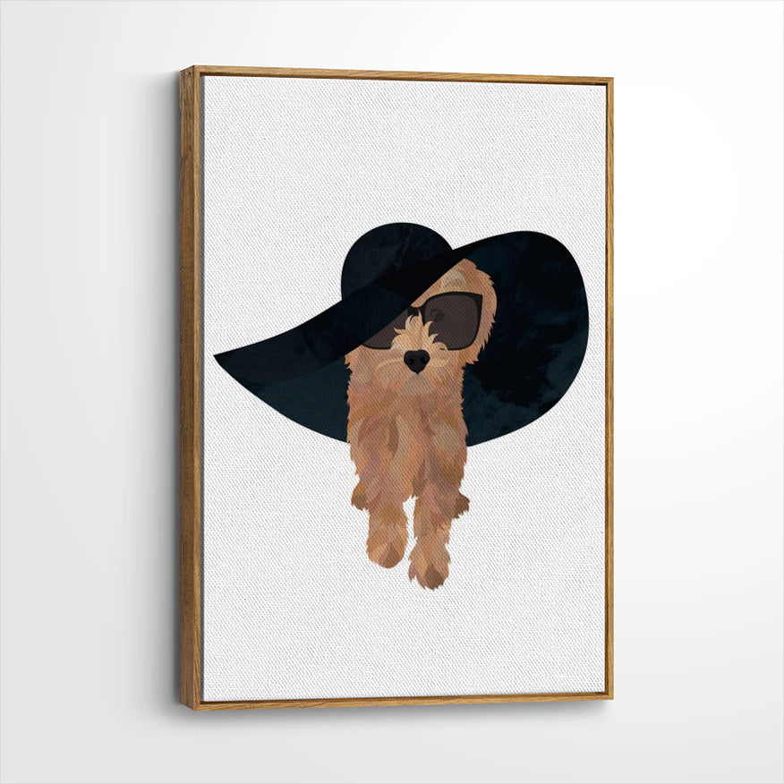 framed-canvas-brown-walnut