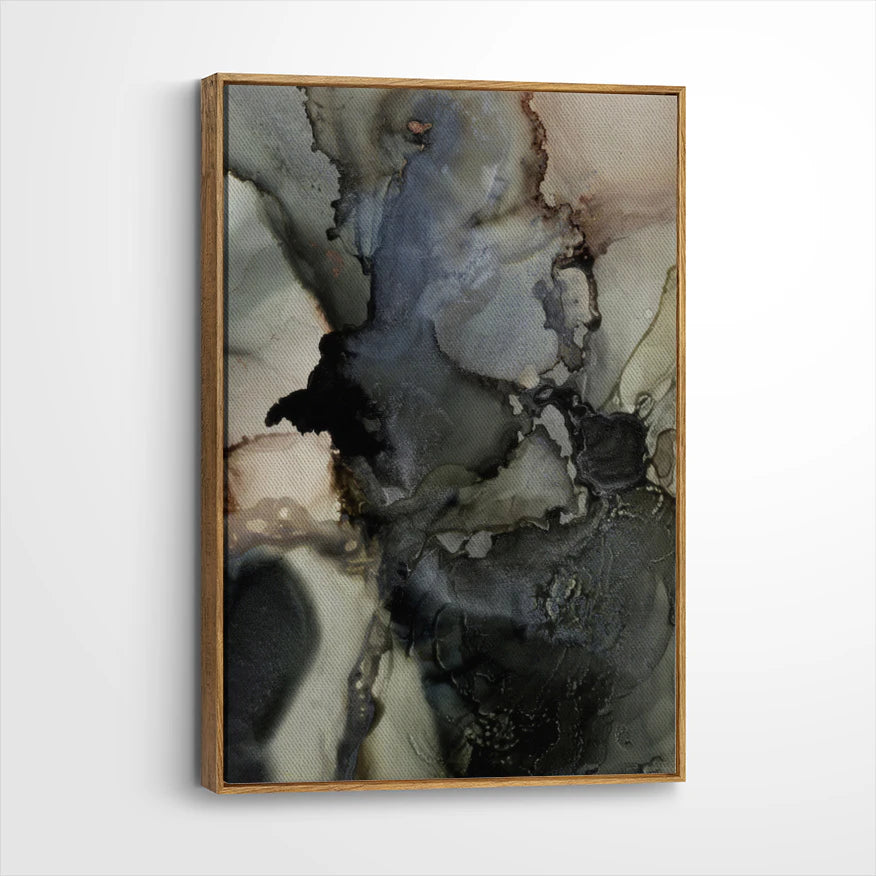 framed-canvas-brown-walnut