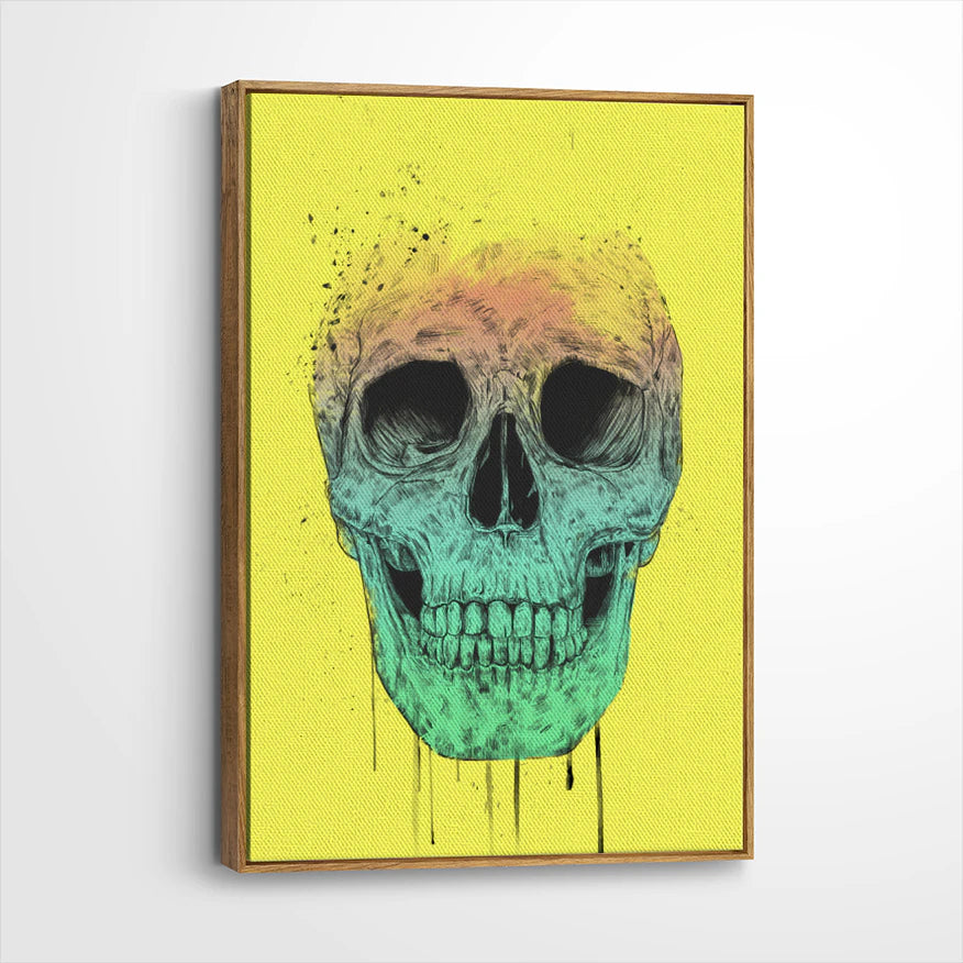 framed-canvas-brown-walnut
