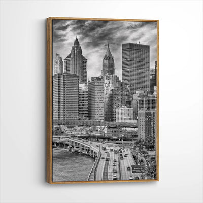framed-canvas-brown-walnut