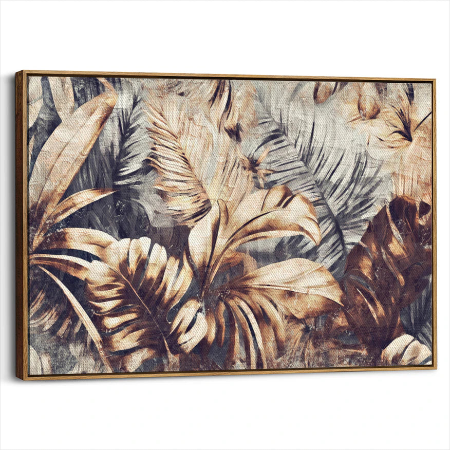 framed-canvas-brown-walnut