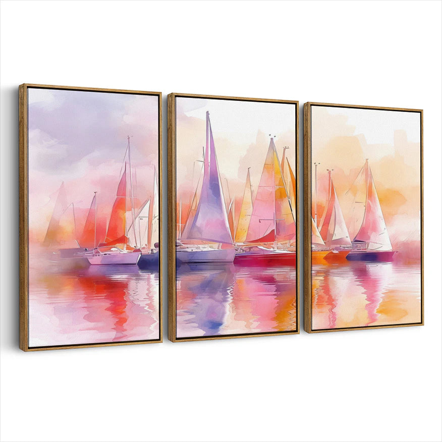 3-framed-canvas-brown-walnut