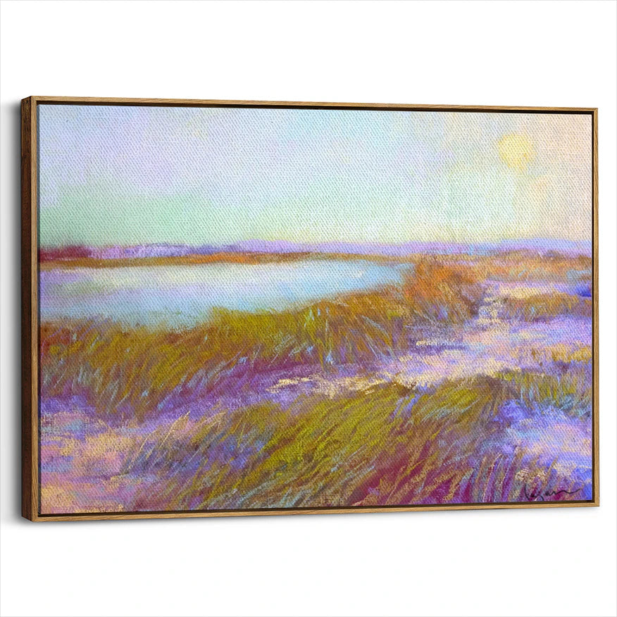 framed-canvas-brown-walnut