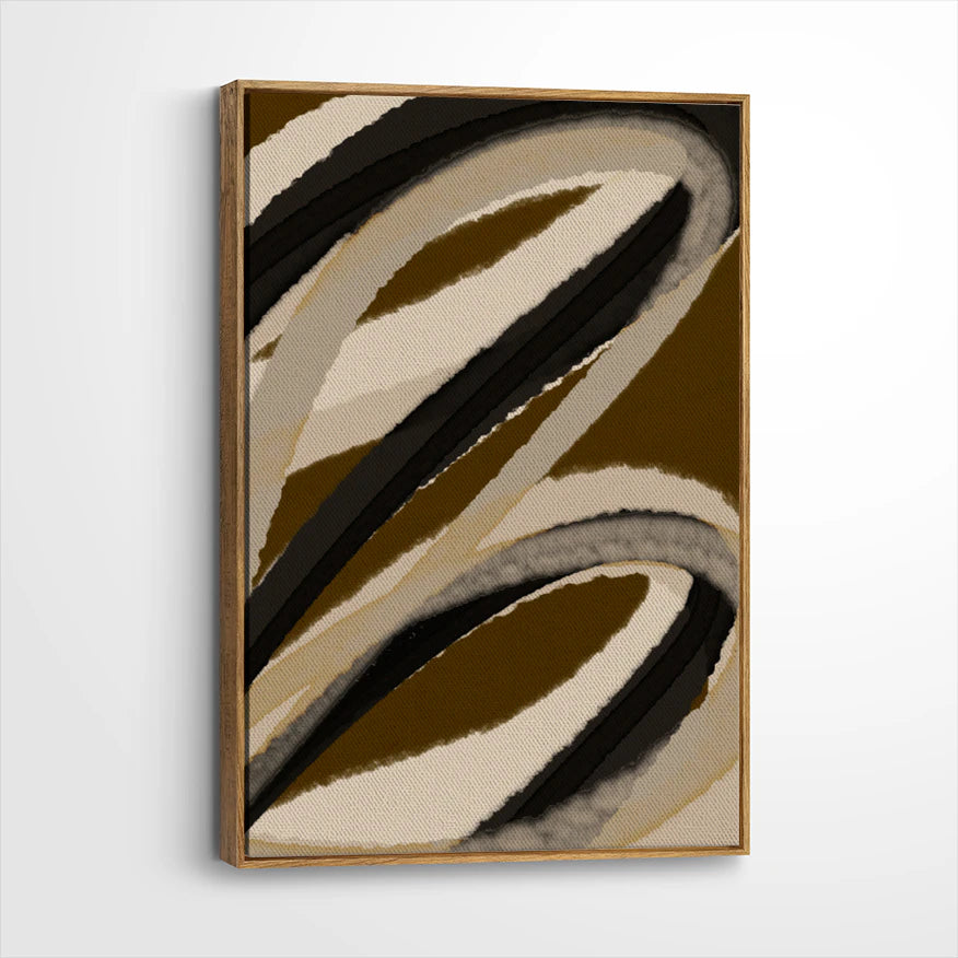 framed-canvas-brown-walnut