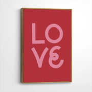 framed-canvas-brown-walnut
