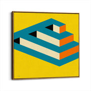 framed-canvas-brown-walnut
