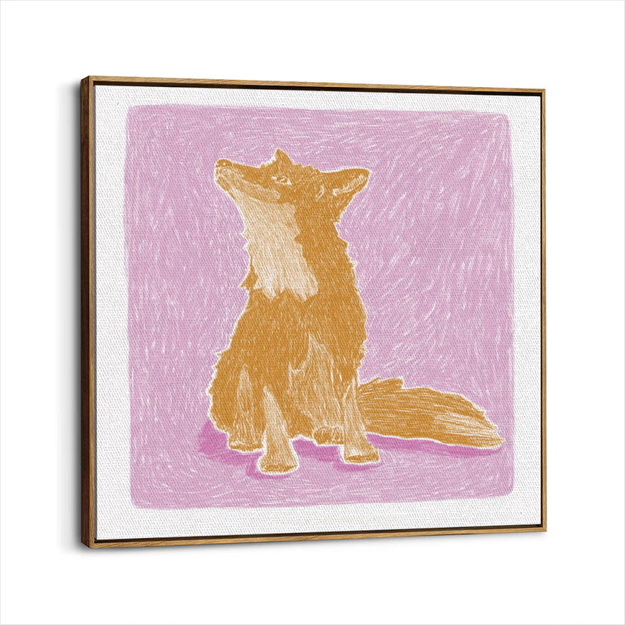 framed-canvas-brown-walnut