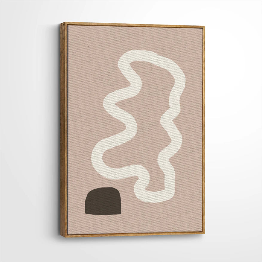 framed-canvas-brown-walnut