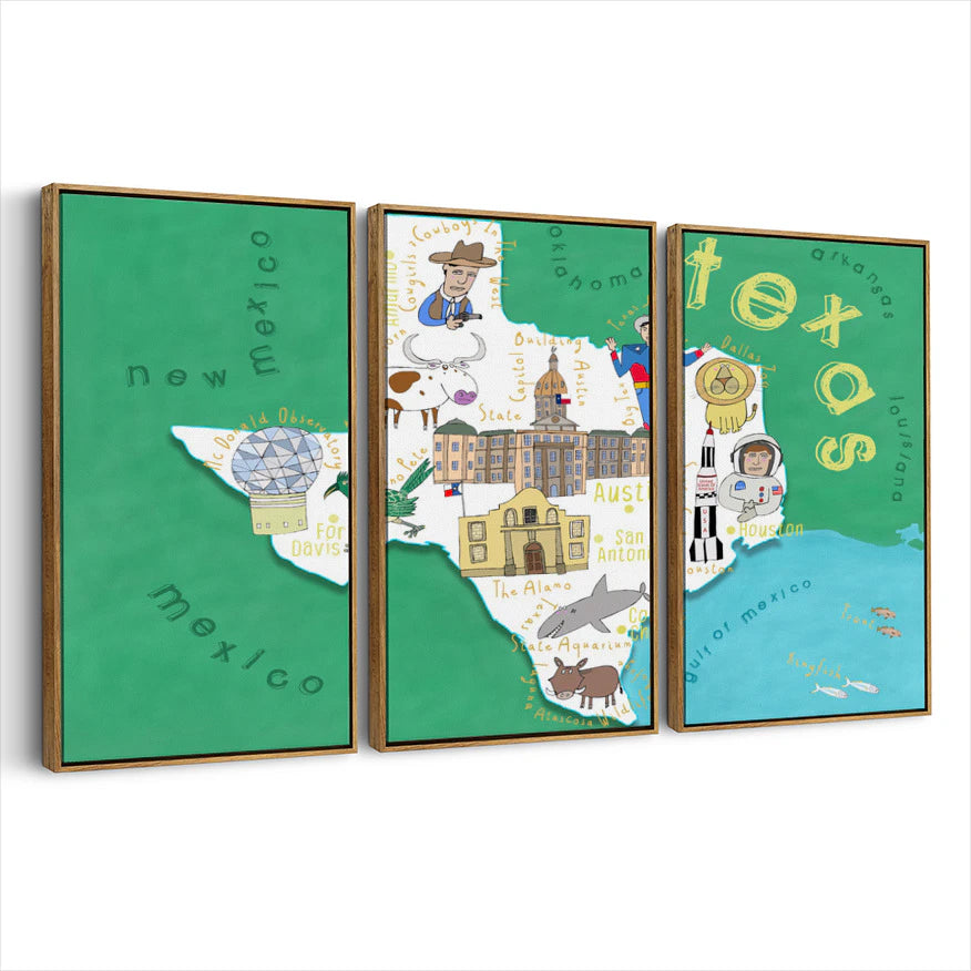 3-framed-canvas-brown-walnut