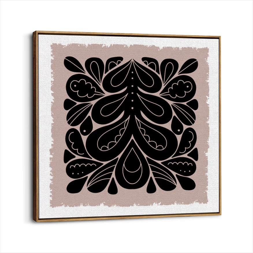 framed-canvas-brown-walnut