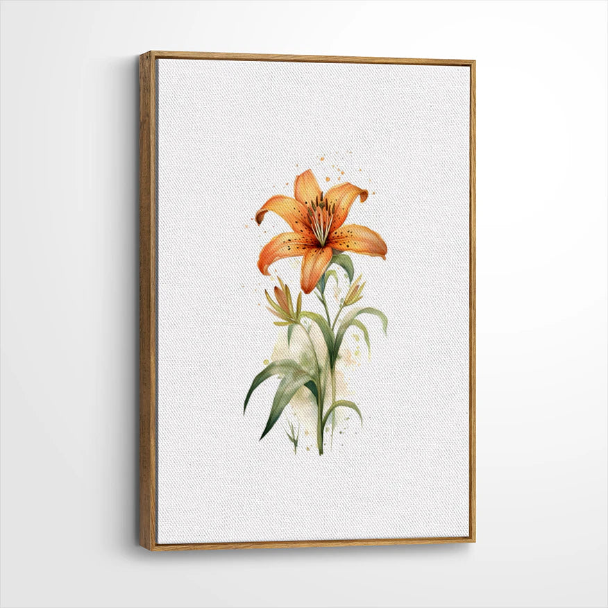 framed-canvas-brown-walnut