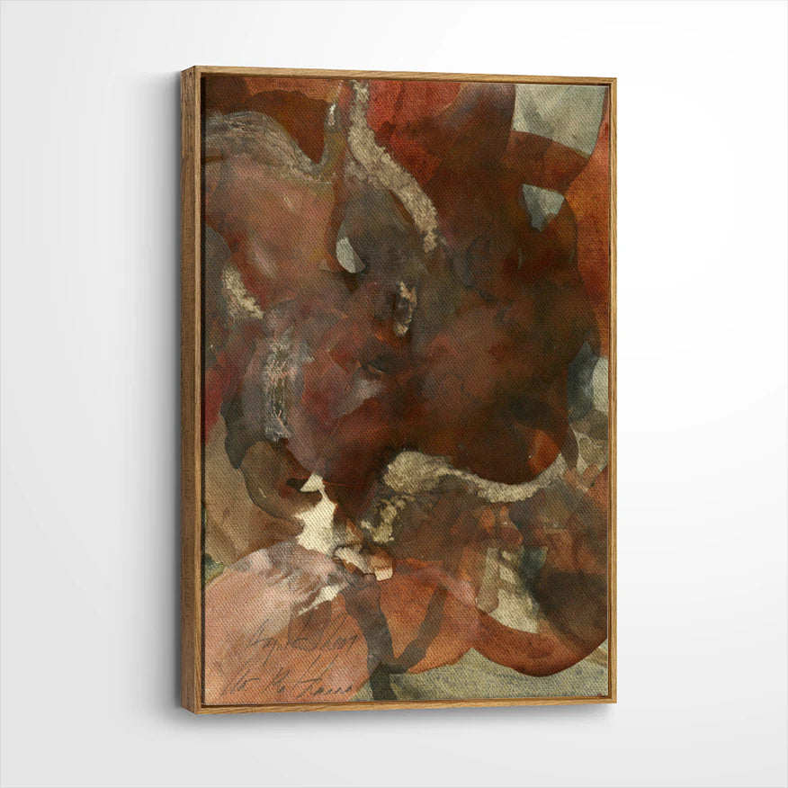 framed-canvas-brown-walnut