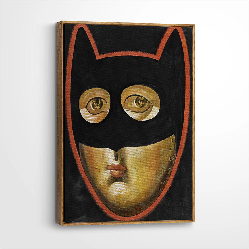 framed-canvas-brown-walnut