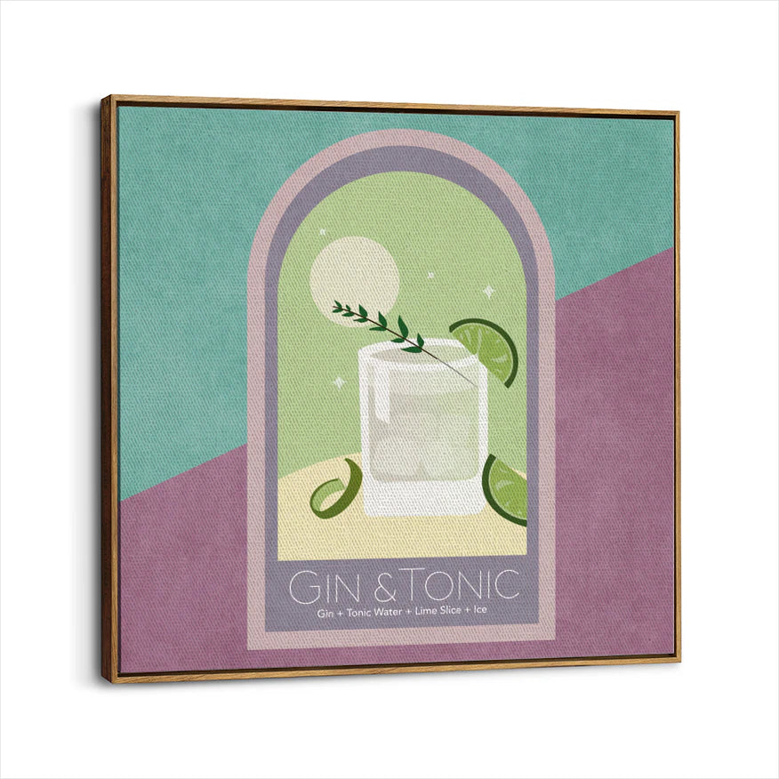 framed-canvas-brown-walnut