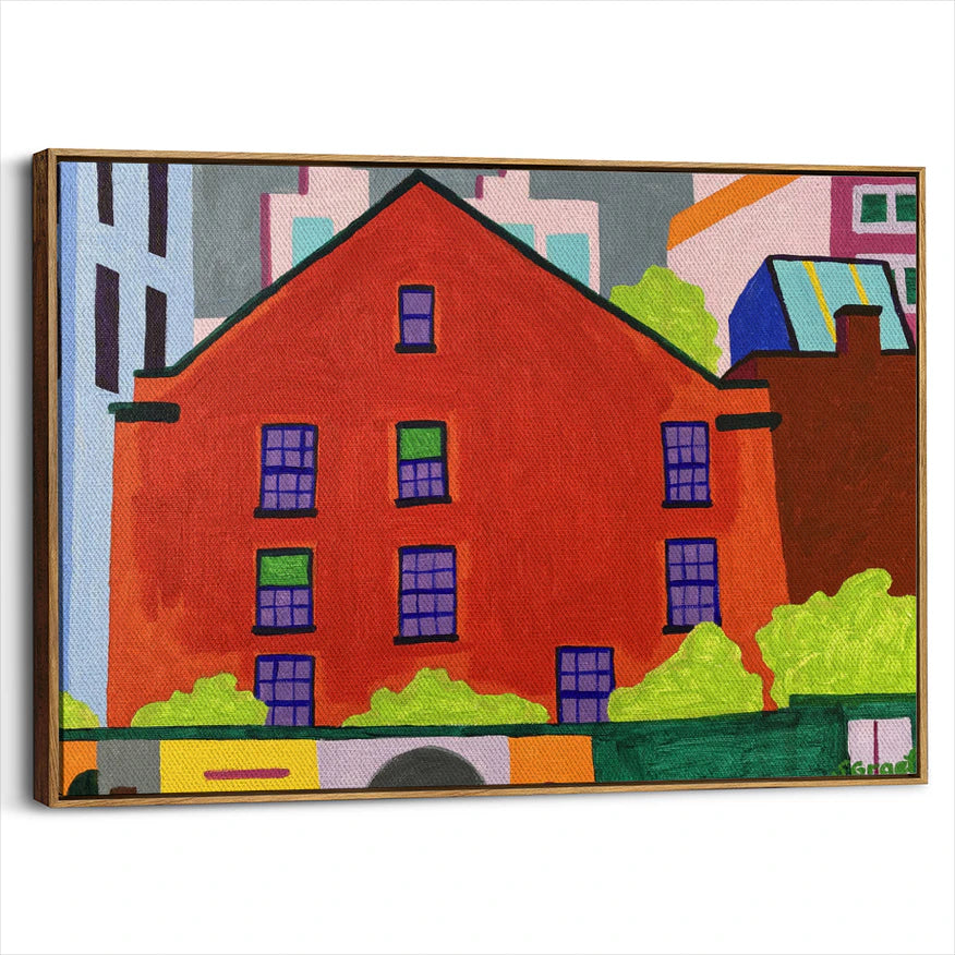 framed-canvas-brown-walnut