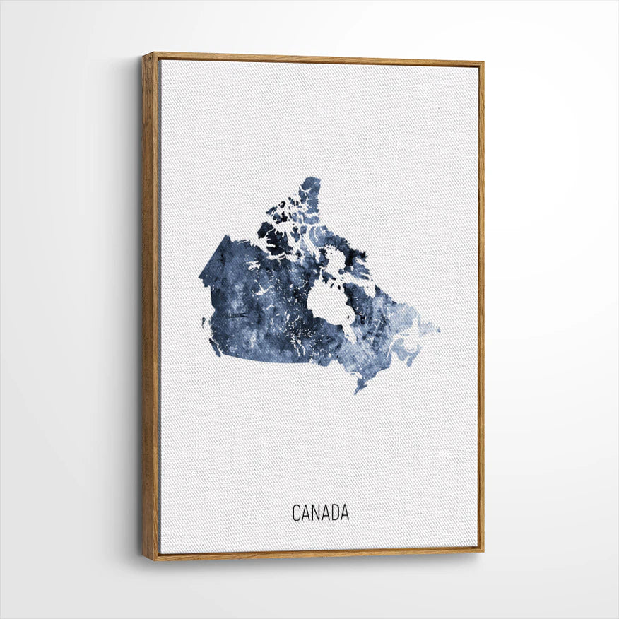 framed-canvas-brown-walnut