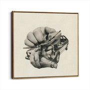 framed-canvas-brown-walnut