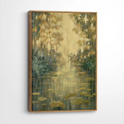 framed-canvas-brown-walnut