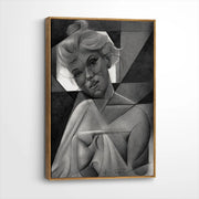 framed-canvas-brown-walnut