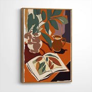 framed-canvas-brown-walnut
