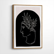 framed-canvas-brown-walnut