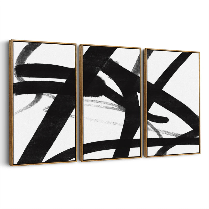3-framed-canvas-brown-walnut