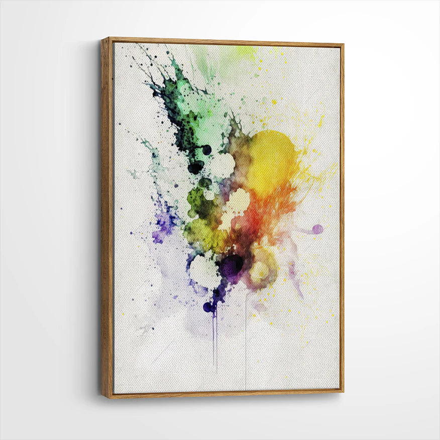 framed-canvas-brown-walnut