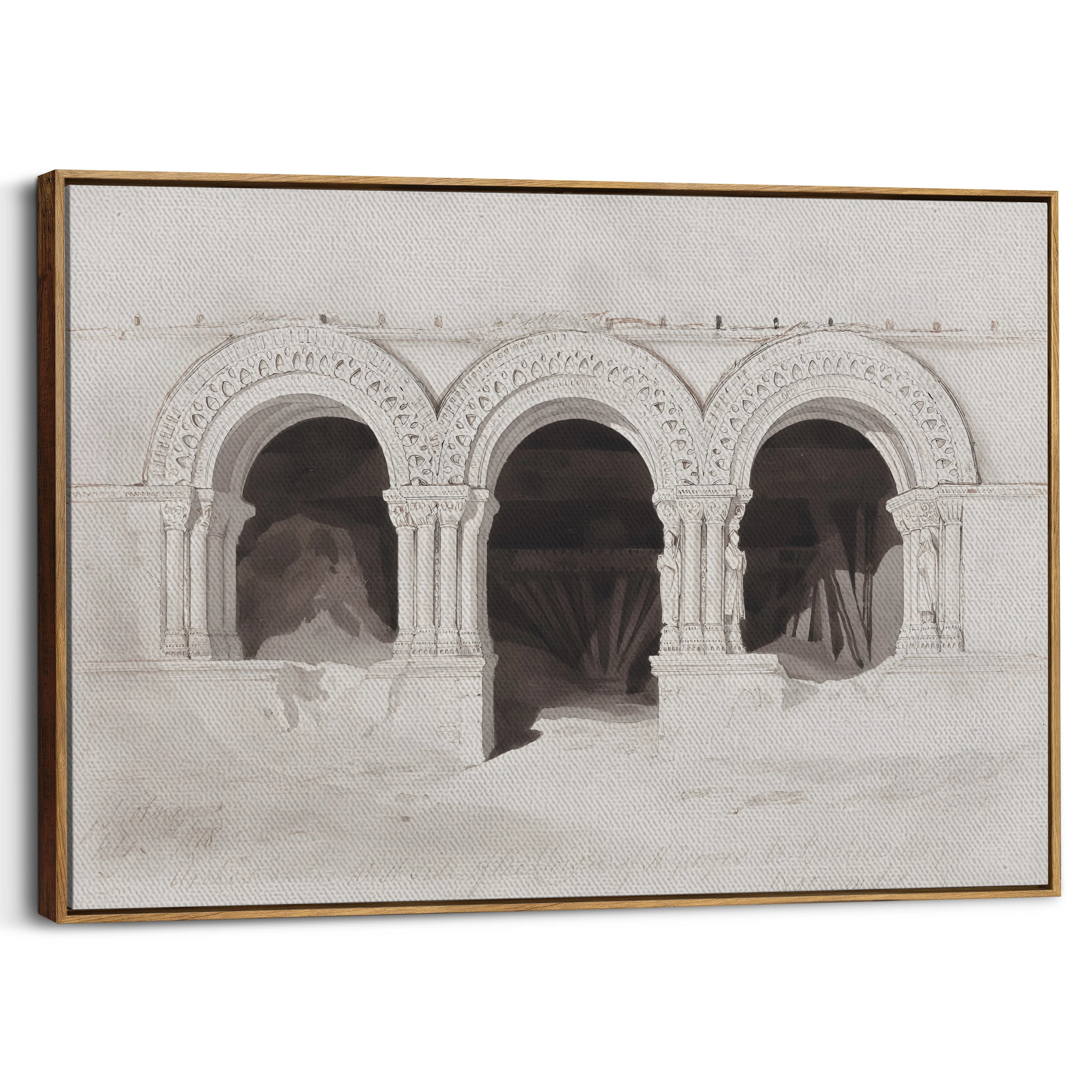 framed-canvas-brown-walnut